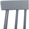 Safavieh Home Collection Beaufort Spindle Back Black Counter 24-inch Stool (Set of 2)(Grey)