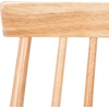 Safavieh Home Collection Beaufort Spindle Back Black Counter 24-inch Stool (Set of 2)(Natural)