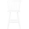 Safavieh Home Collection Galena Spindle Back Natural Counter 24-inch Stool (Set of 2)(White)