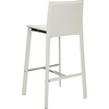 Safavieh Home Collection Janet Mid-Century White Leather 30-inch Bar Stool (Set of 2)(White)