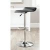 Safavieh Home Collection Kemonti White Adjustable Swivel Gas Lift 22.4-30.9-inch Bar Stool(black)