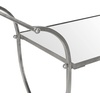 Safavieh Home Collection Lucretius Silver Bar Cart(Silver / Mirror)