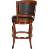 Safavieh Home Collection Pasquale Walnut 29-inch Bar Stool(Walnut/Brown)
