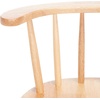 Safavieh Home Collection Ray Farmhouse Black Spindle Solid Wood 25-inch Swivel Counter Stool(Natural)