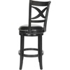 Safavieh Home Collection Santino Sierra Brown 29-inch Bar Stool(Black)