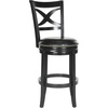 Safavieh Home Collection Santino Sierra Brown 29-inch Bar Stool(Black)