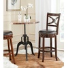 Safavieh Home Collection Santino Sierra Brown 29-inch Bar Stool(Espresso/Brown)