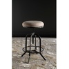 Safavieh Home Collection Wildomar Tan Swivel Stool(Beige)