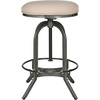 Safavieh Home Collection Wildomar Tan Swivel Stool(Beige)
