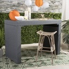 Safavieh Leda Bar Stool Brown(White / Grey)