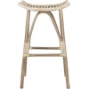 Safavieh Leda Bar Stool Brown(White / Grey)
