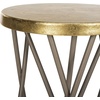 Safavieh Lorna Bar Stool, Beige/Gold(Beige / Gold)