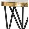 Safavieh Lorna Bar Stool, Beige/Gold(Black / Gold)
