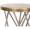 Safavieh Lorna Counter Bar Stool, Black/Gold(Beige / Gold)