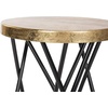 Safavieh Lorna Counter Bar Stool, Black/Gold(Black / Gold)