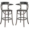 Safavieh Mercer Collection Kenny Antique Black 29.1-inch Bar Stool