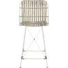 Safavieh Minerva Counter Stool, Brown/Black(White / White)