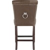 Safavieh Taylor Counter Stool, Brown/Espresso(Brown / Espresso)