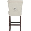 Safavieh Taylor Counter Stool, Brown/Espresso(Light Grey / Espresso)
