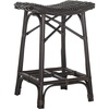 SAFAVIEH Home Collection Amara Brown Wicker Barstool