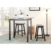 Safavieh American Homes Collection Kildare Dark Espresso Oak 3-Piece Pub Set(Espresso)