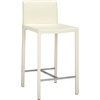 Safavieh Home Collection Jason White Leather 24-inch Counter Stool(White)