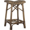 Safavieh Home Collection Ramiro Natural Brown Wicker Barstool