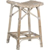 Safavieh Home Collection Rayna Natural Washed Wicker Barstool
