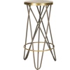 Safavieh Lorna Bar Stool, Beige/Gold(Beige / Gold)