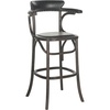 Safavieh Mercer Collection Kenny Antique Black 29.1-inch Bar Stool