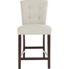 Safavieh Taylor Counter Stool, Brown/Espresso(Light Grey / Espresso)