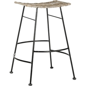 SAFAVIEH Home Collection Atara Counter Stool, Grey