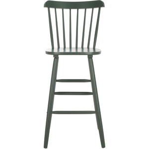 Safavieh Home Collection Galena Spindle Back Natural Bar 30-inch Stool (Set of 2)(Garden Green)