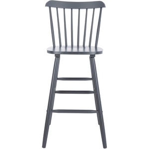 Safavieh Home Collection Galena Spindle Back Natural Bar 30-inch Stool (Set of 2)(Grey)