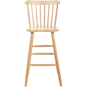 Safavieh Home Collection Galena Spindle Back Natural Bar 30-inch Stool (Set of 2)(Natural)