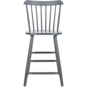 Safavieh Home Collection Galena Spindle Back Natural Counter 24-inch Stool (Set of 2)(Grey)