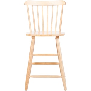 Safavieh Home Collection Galena Spindle Back Natural Counter 24-inch Stool (Set of 2)(Natural)