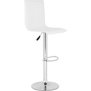 Safavieh Home Collection Magda White Adjustable Swivel Gas Lift 23.2-29.5-inch Bar Stool(White)