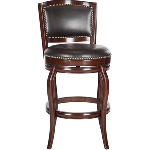 Safavieh Home Collection Pasquale Walnut 29-inch Bar Stool(Sierra/Brown)