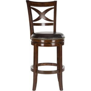 Safavieh Home Collection Santino Sierra Brown 29-inch Bar Stool(Espresso/Brown)