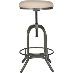 Safavieh Home Collection Wildomar Tan Swivel Stool(Beige)