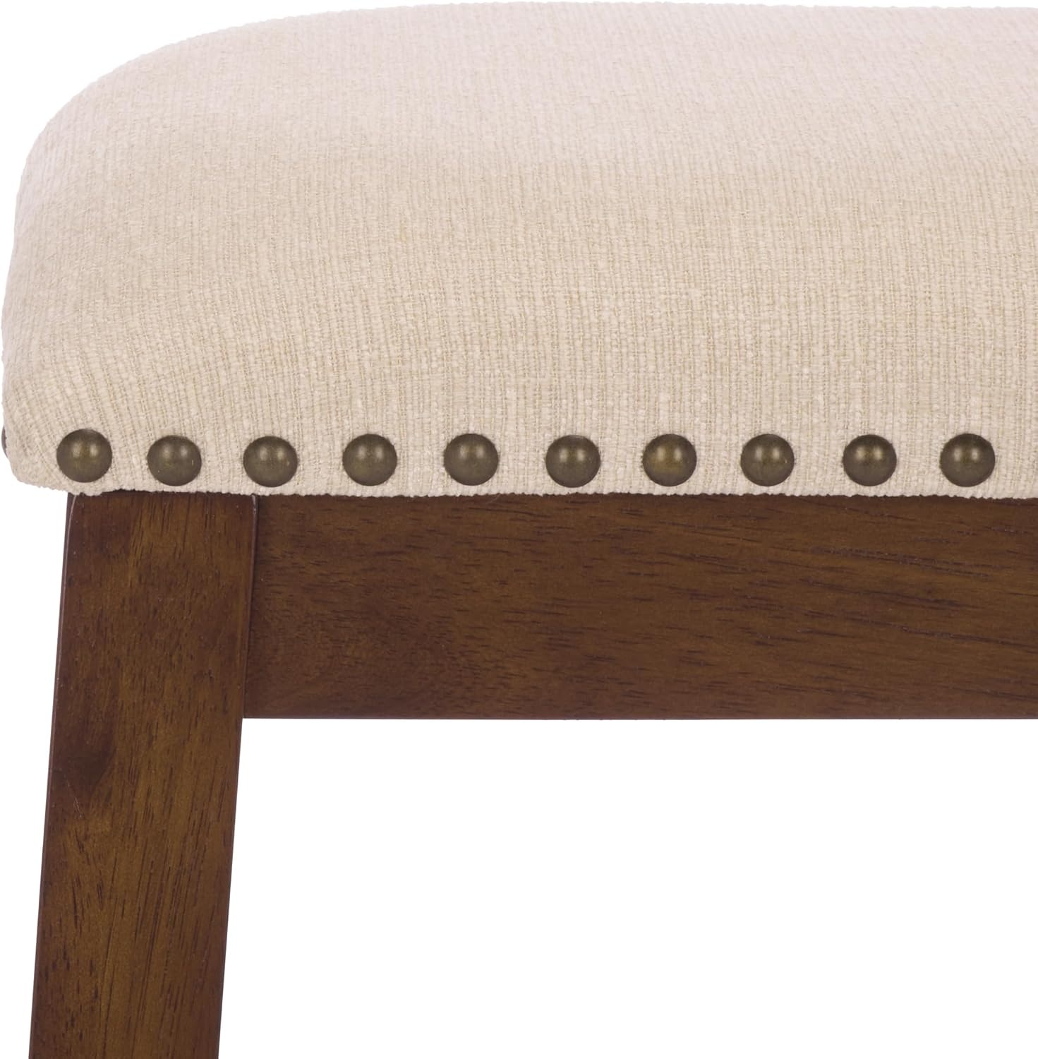 image:imageSAFAVIEH Home Collection Aero White 25inch Counter Stool Set of 2CremeBrown