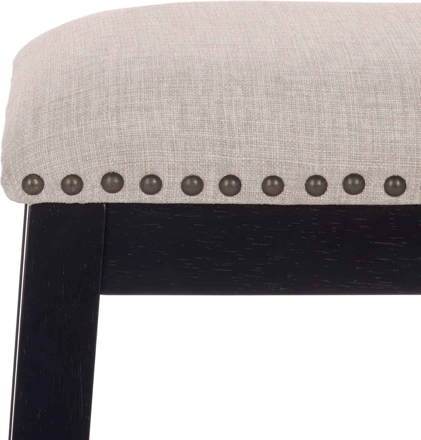 image:imageSAFAVIEH Home Collection Aero White 25inch Counter Stool Set of 2GreyBlack