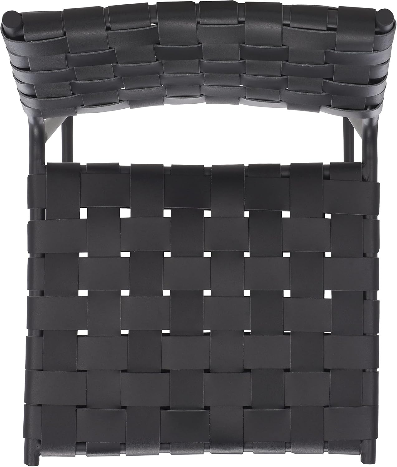 image:imageSAFAVIEH Home Collection Bahari White Woven LeatherBlack 26inch Kitchen Island Breakfast Nook Counter Stool Fully AssembledBlack