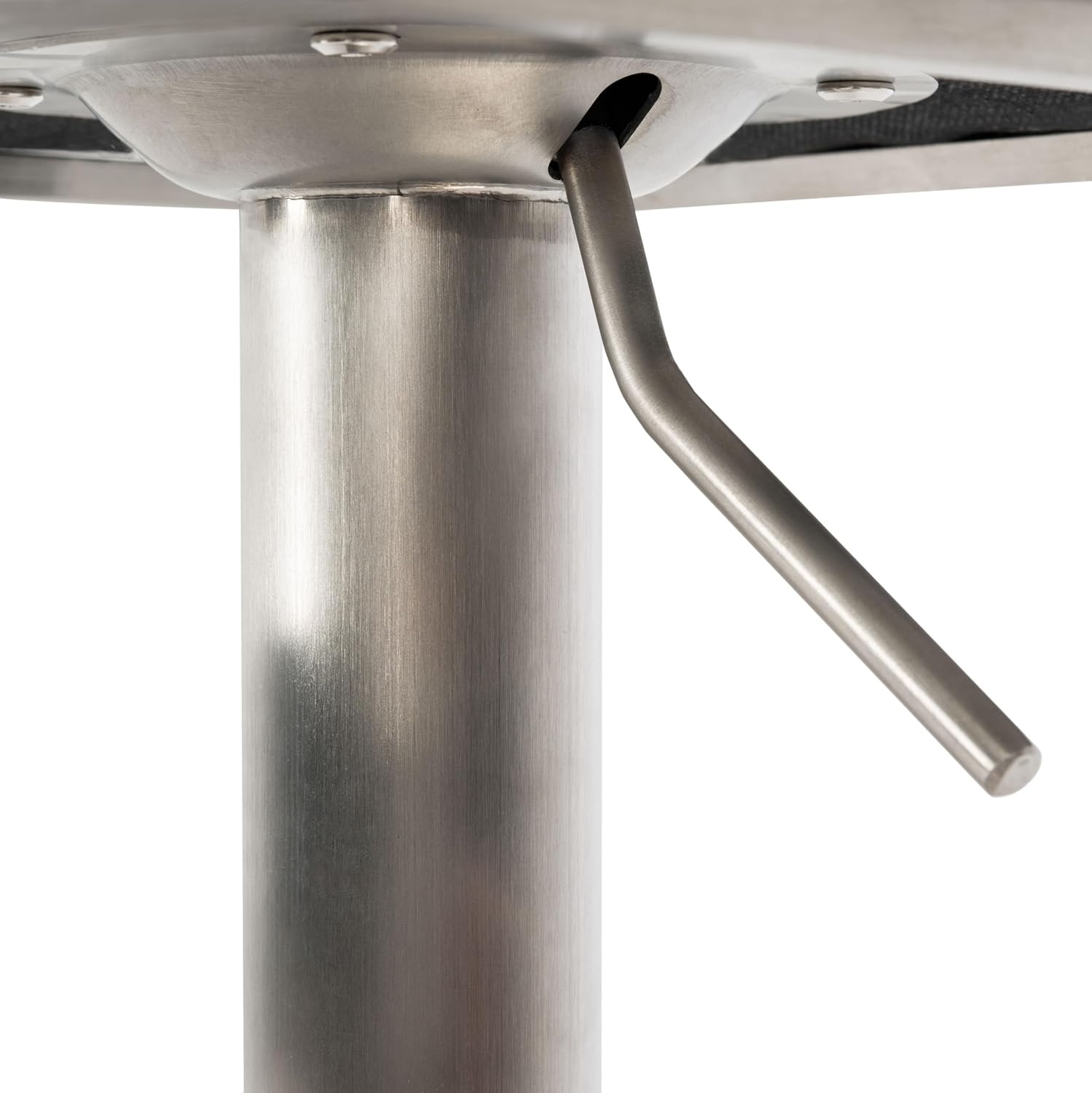 image:imageSAFAVIEH Home Collection Pierro Black Faux LeatherGold Adjustable Gas Lift Bar StoolBlack Brushed Nickle
