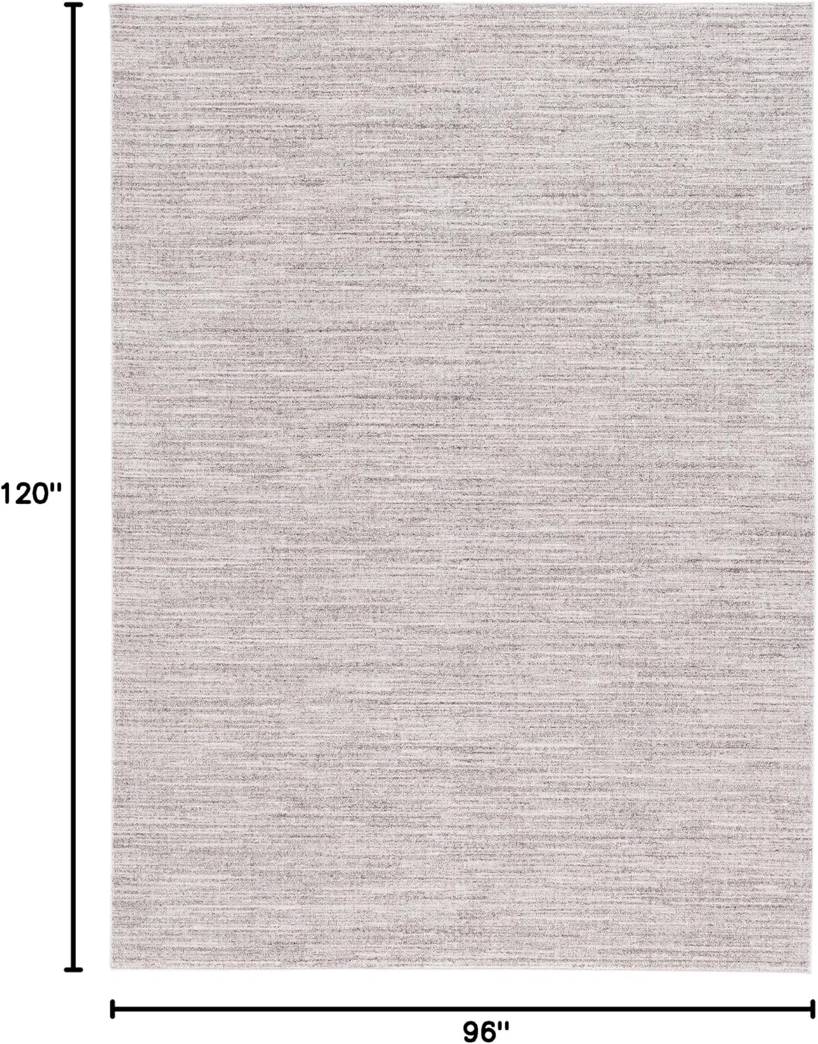 image:imageSAFAVIEH Washable Rug Dune Collection 53 x 76 Grey amp Grey Slip Resistant amp Easy to Clean Ideal for Living Room Bedroom Home Office Dining Space DUN420FGrey