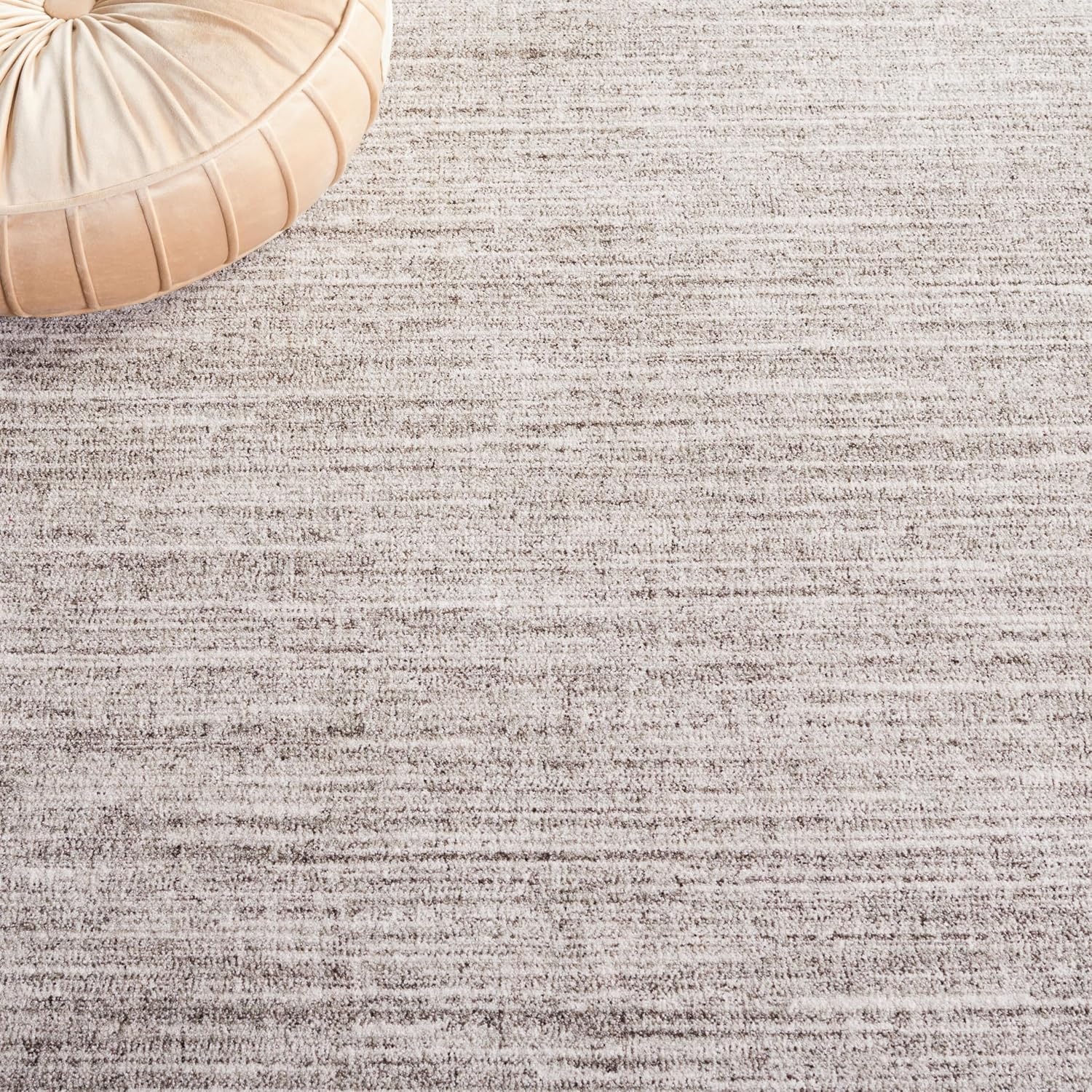 image:imageSAFAVIEH Washable Rug Dune Collection 53 x 76 Grey amp Grey Slip Resistant amp Easy to Clean Ideal for Living Room Bedroom Home Office Dining Space DUN420FGrey