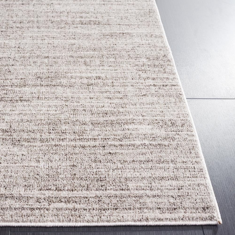 image:imageSAFAVIEH Washable Rug Dune Collection 53 x 76 Grey amp Grey Slip Resistant amp Easy to Clean Ideal for Living Room Bedroom Home Office Dining Space DUN420FGrey