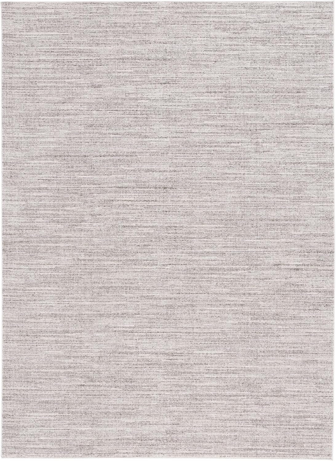 image:imageSAFAVIEH Washable Rug Dune Collection 53 x 76 Grey amp Grey Slip Resistant amp Easy to Clean Ideal for Living Room Bedroom Home Office Dining Space DUN420FGrey