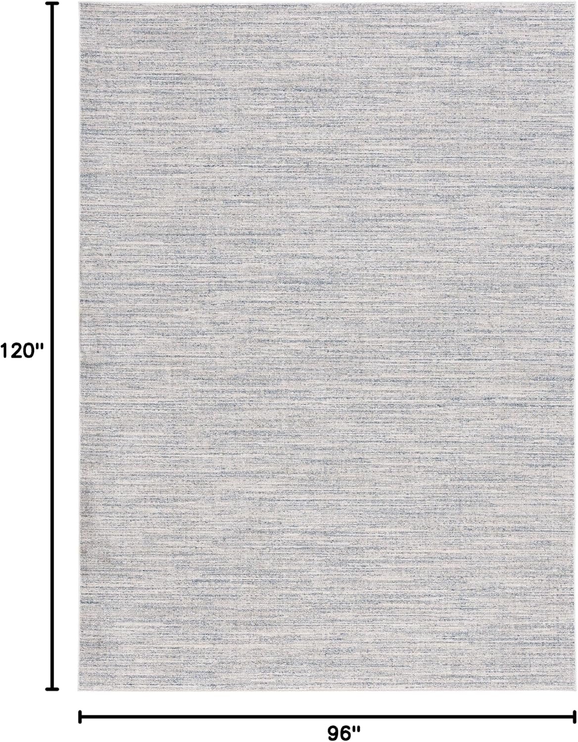 image:imageSAFAVIEH Washable Rug Dune Collection 53 x 76 Grey amp Grey Slip Resistant amp Easy to Clean Ideal for Living Room Bedroom Home Office Dining Space DUN420FBlueGrey